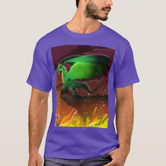 D is voor Dragon T-shirt (Voorkant)