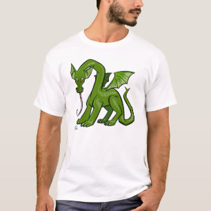 d is voor dragon t-shirt