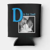 D is voor papa blikjeskoeler (Voorkant)