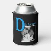 D is voor papa blikjeskoeler (Blikje Achterkant)