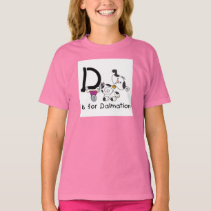 D is voor T-shirts Dalmation en Giften