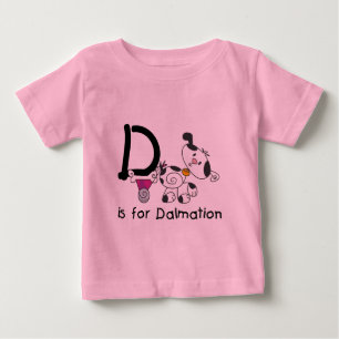 D is voor T-shirts Dalmation en Giften