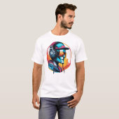 D.J robot T-shirt (Voorkant volledig)