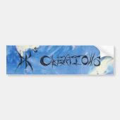 D.K. Creations Logo Bumpersticker (Voorkant)
