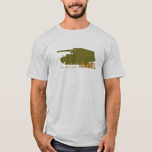 D. Kfz 125 Hummel T-shirt (Voorkant)
