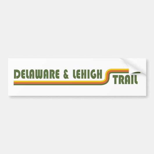 D&L Trail Pennsylvania Bumpersticker (Voorkant)