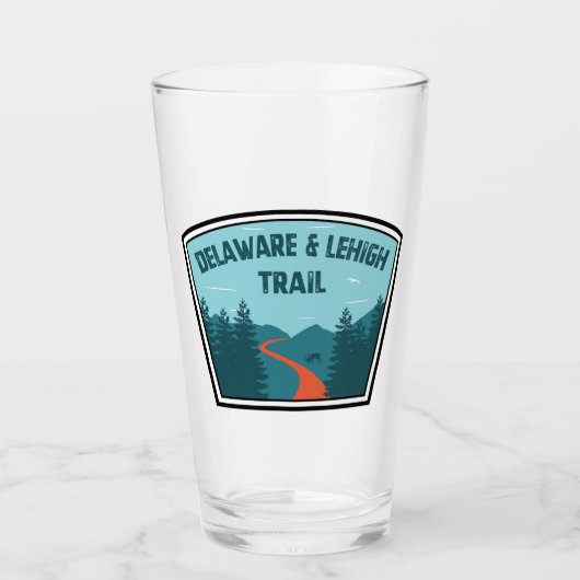 D&L Trail Pennsylvania Glas (Voorkant)