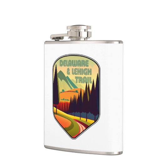 D&L Trail Pennsylvania Kleuren Heupfles (Links)