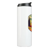 D&L Trail Pennsylvania Kleuren Thermosbeker (Gedraaid links)