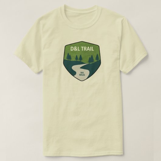 D&L Trail Pennsylvania T-shirt (Design voorkant)