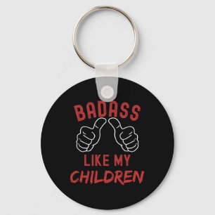 D Leuk Mijn Kinderen Grappige Vaderdaggrap Van Kin Sleutelhanger