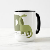 D like Diplodocus Mug Mok (Voorkant rechts)
