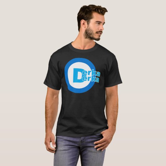 D-logo DERKA DERKA T-shirt (Voorkant volledig)