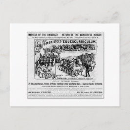 D. M. Bristol's Equescurriculum Ad Briefkaart