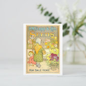  D.M. Ferry & Co. Zaaigoed Advertentie Briefkaart (Staand voorkant)