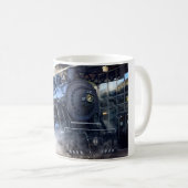 D.M. & I.R.R. Trein #332 Koffiemok (Voorkant rechts)