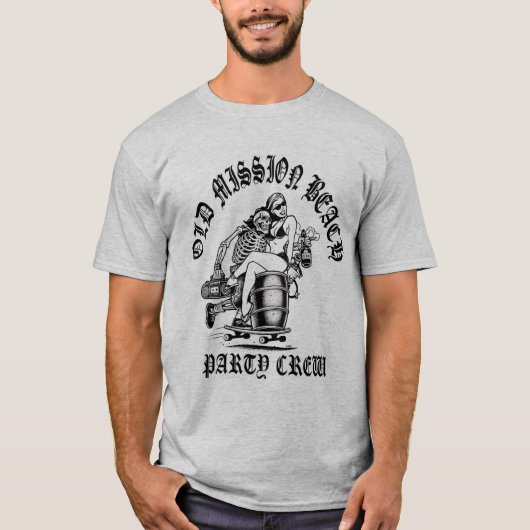 D MB Party Crew Color T-shirt (Voorkant)