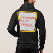 D.N.A - Determined Native American (y) Hoodie (Achterkant)