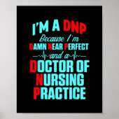 D N P Doctor in de verpleegkundige Poster (Voorkant)
