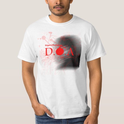 D.O.A. (dood bij aankomst) [officieel album Hoesje T-shirt (Voorkant)