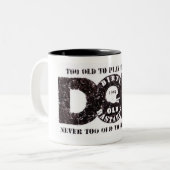 D.O.B Calls for FIKA Tweekleurige Koffiemok (Voorkant links)