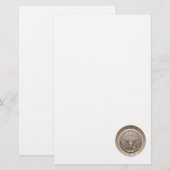 D.O.D. Government Emblem Briefpapier (Voorkant / Achterkant)
