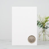 D.O.D. Government Emblem Briefpapier (Staand voorkant)