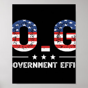 D.o.g.e. Department Of Government Efficiency Grapp Poster