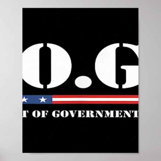 D.o.g.e. Department Of Government Efficiency Grapp Poster (Voorkant)