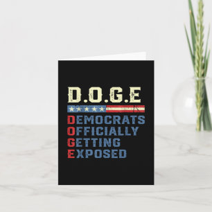 D.O.G.E Doge Department of Government Efficiency T Kaart
