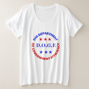 D.O.G.E.: HET MINISTERIE VAN EFFICIËNTIE VAN DE OV GROTE MAAT T-SHIRT