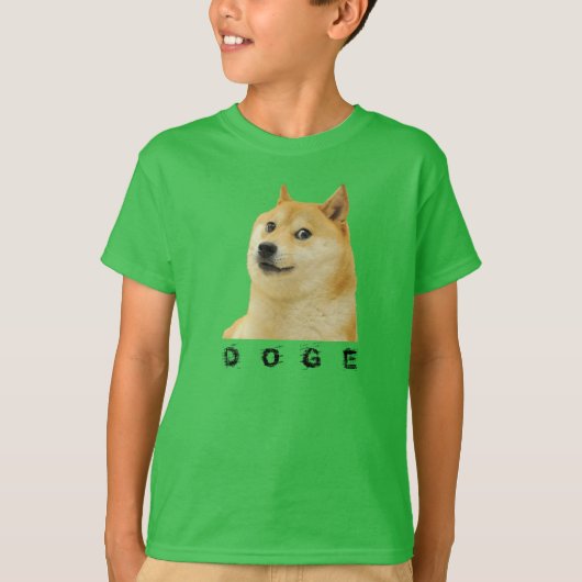 D O G E t-shirt voor kinderen (Voorkant)