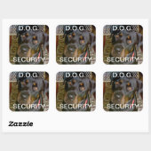 D.O.G. SECURITY Sticker (rottweiler) (Vel)