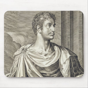 D. Octavius Augustus (63 voor Christus - 14 voor C Muismat