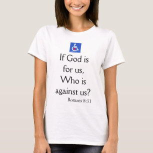 D/R - Romeinen 8:31 Citaat T-shirt