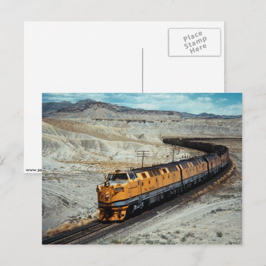 D&RGW Krauss Maffei (Duits) Briefkaart (Voorkant / Achterkant)