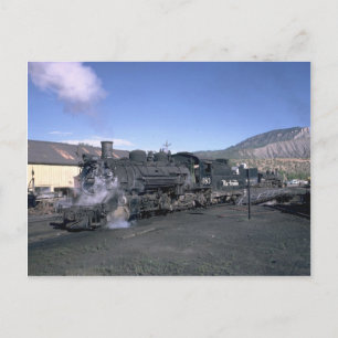 D&RGW smalle breedte 2-8-2 Briefkaart