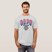 D S P D "Dagelijkse Stomp in je Maag" T-shirt (Voorkant volledig)