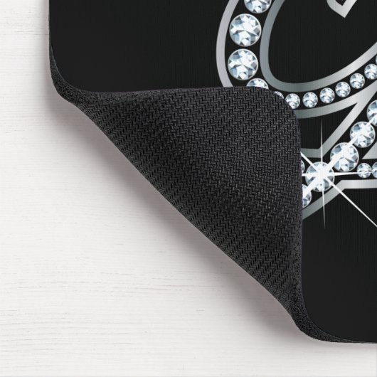 D script "Diamond Bling" Muismat (Hoek)