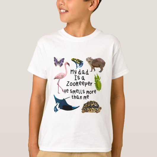 D staat voor Daddy Zookeeper T-shirt (Voorkant)