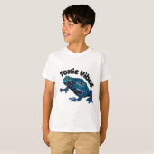 D staat voor Dart Frog. T-shirt (Voorkant volledig)