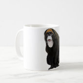 D staat voor De Brazza's Monkey Koffiemok (Voorkant links)