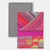 D staat voor diagonale collage magneet (Voorkant / Achterkant)