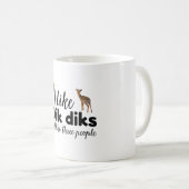 D staat voor Dik Dik Koffiemok (Voorkant rechts)