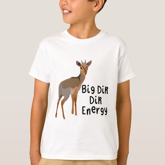D staat voor Dik Dik T-shirt (Voorkant)