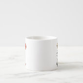 D staat voor Dokter Espresso Kop (Voorkant)