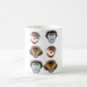 D staat voor Douc Langur Monkey Koffiemok (Center)