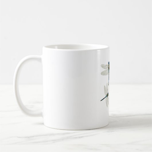 D staat voor DragonFly Koffiemok (Links)