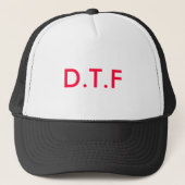 D.T.F. TRUCKER PET (Voorkant)