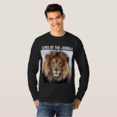 D T-SHIRTS, KING VAN HET OERWOUD LION T-SHIRT (Voorkant volledig)